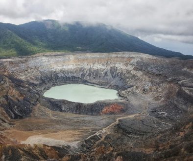 Volcán Poás en Costa Rica